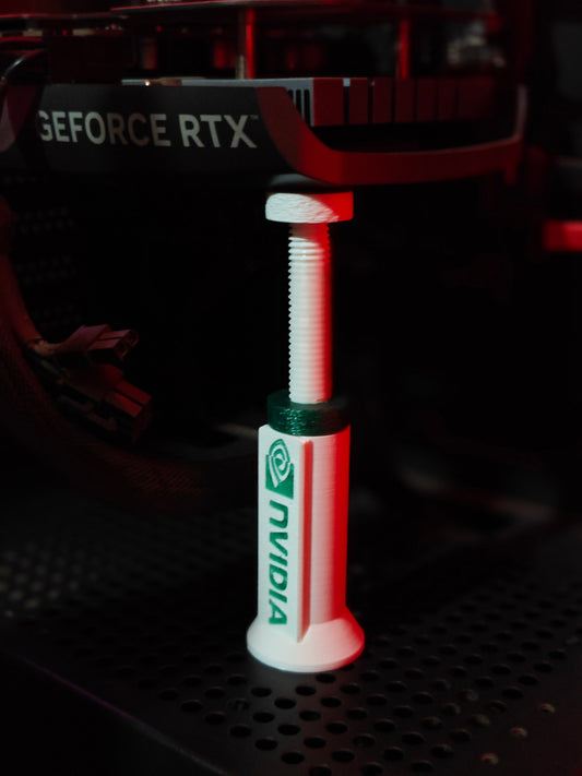 3D Printed GPU Sag Bracket | Adjustable Graphics Card Support Holder